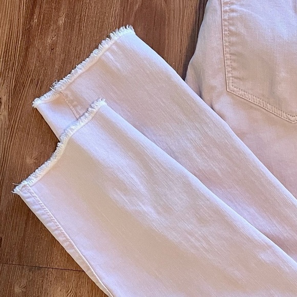 LOFT mauve pink cropped jeans flaw - Picture 4 of 11